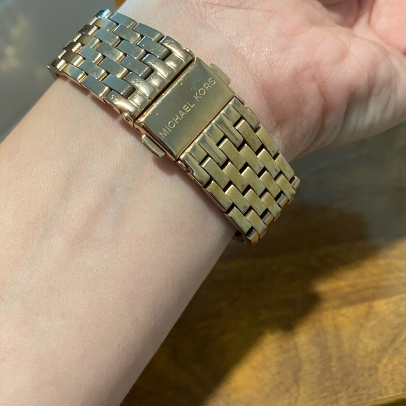 Like new Michael Kors rose gold watch with box and care instructions included. - Picture 7 of 14